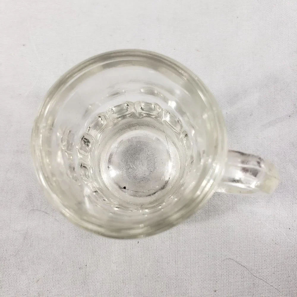 Vintage Federal Mini Beer Mug Shot Glass w/ Handle 2